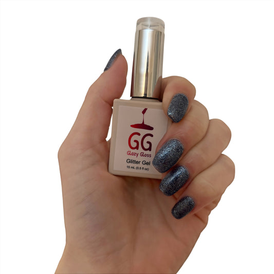 Blue Glitter Gel